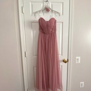 Birdy Grey Christina Convertible Dress in Dusty Rose